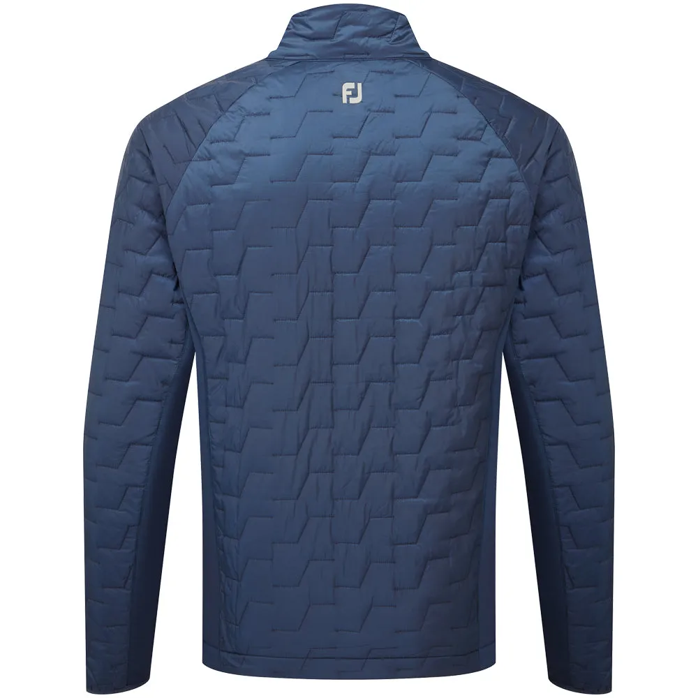 FootJoy ThermoSeries Insulated Jacket - Navy Button Fastenings
