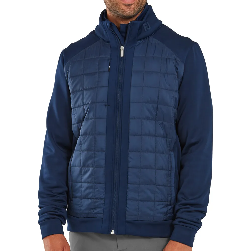 Weatherproof Zipper Seals Refined Style FootJoy Thermoseries Lightweight Insulated Jacket - Navy