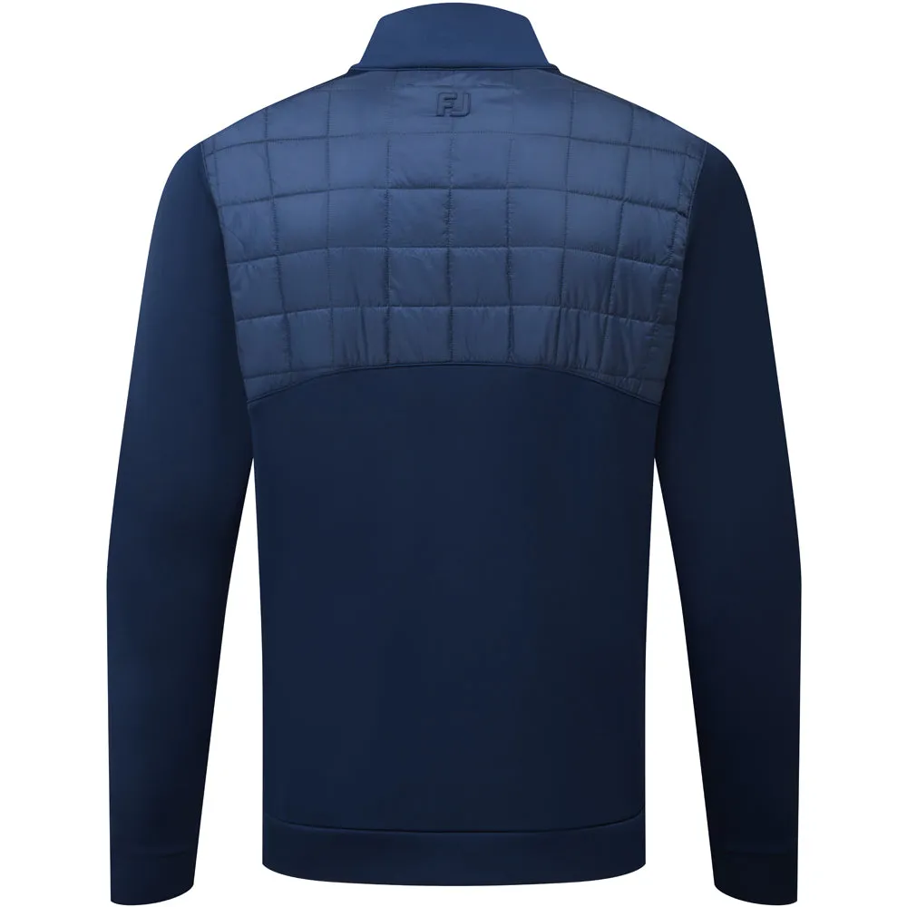 FootJoy Thermoseries Lightweight Insulated Jacket - Navy Snap Closure System