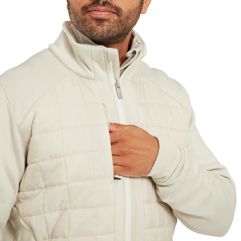 Minimal Look Multi Purpose Layer FootJoy Thermoseries Lightweight Insulated Jacket - Stone