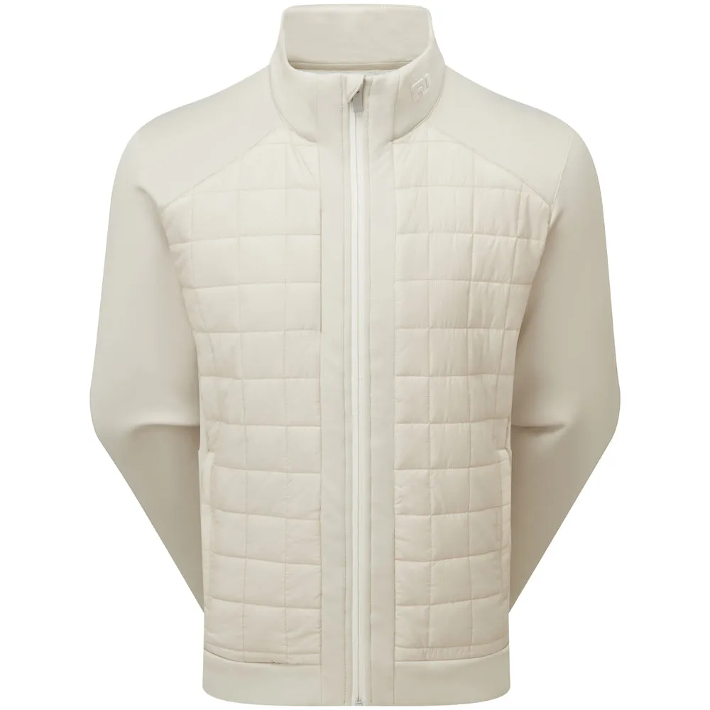 FootJoy Thermoseries Lightweight Insulated Jacket - Stone NonIrritatingSeams