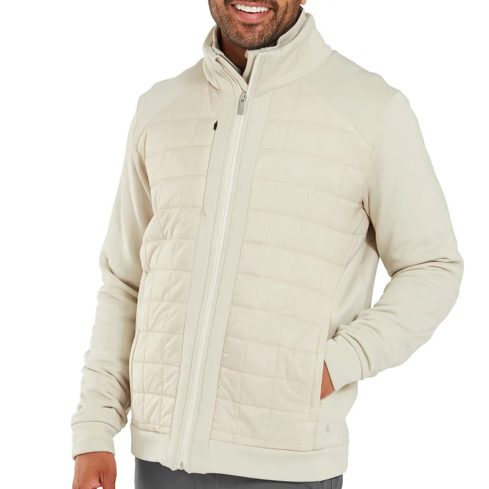 FootJoy Thermoseries Lightweight Insulated Jacket - Stone Light Padding