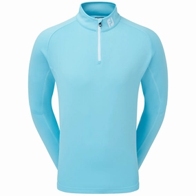 FootJoy Chill-Out 1/4 Zip Pullover - Riviera Blue product pastel softness Fashion Layers