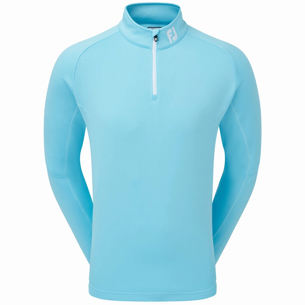 FootJoy Chill-Out 1/4 Zip Pullover - Riviera Blue product pastel softness Fashion Layers