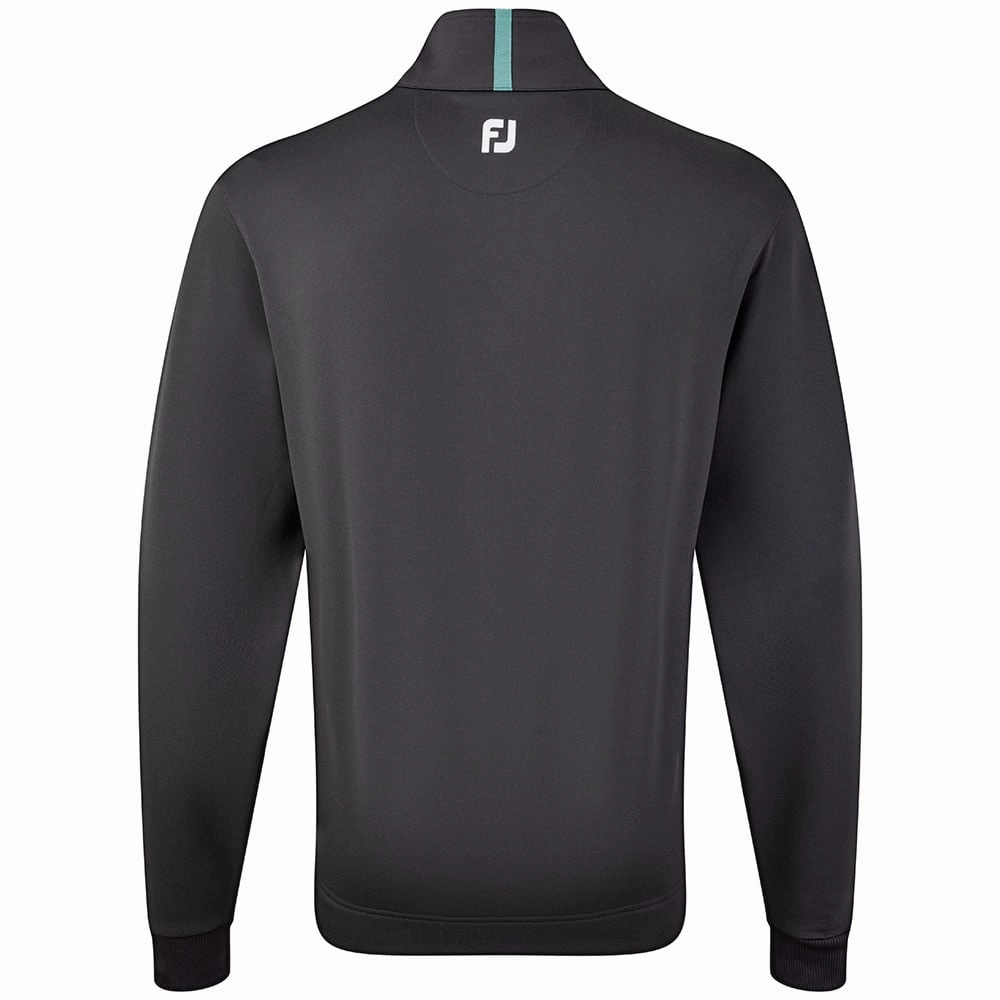 FootJoy Chill-Out Xtreme Sport Pullover - Charcoal/Heather Emerald Layer Active
