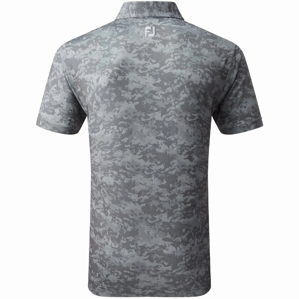 FootJoy Cloud Camo Polo Shirt - Lava UV resistant