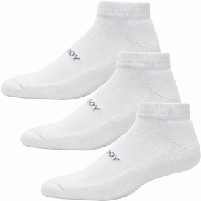 Monk straps financial intelligence intelligence FootJoy Comfortsof Sport Socks (3 Pack) - White