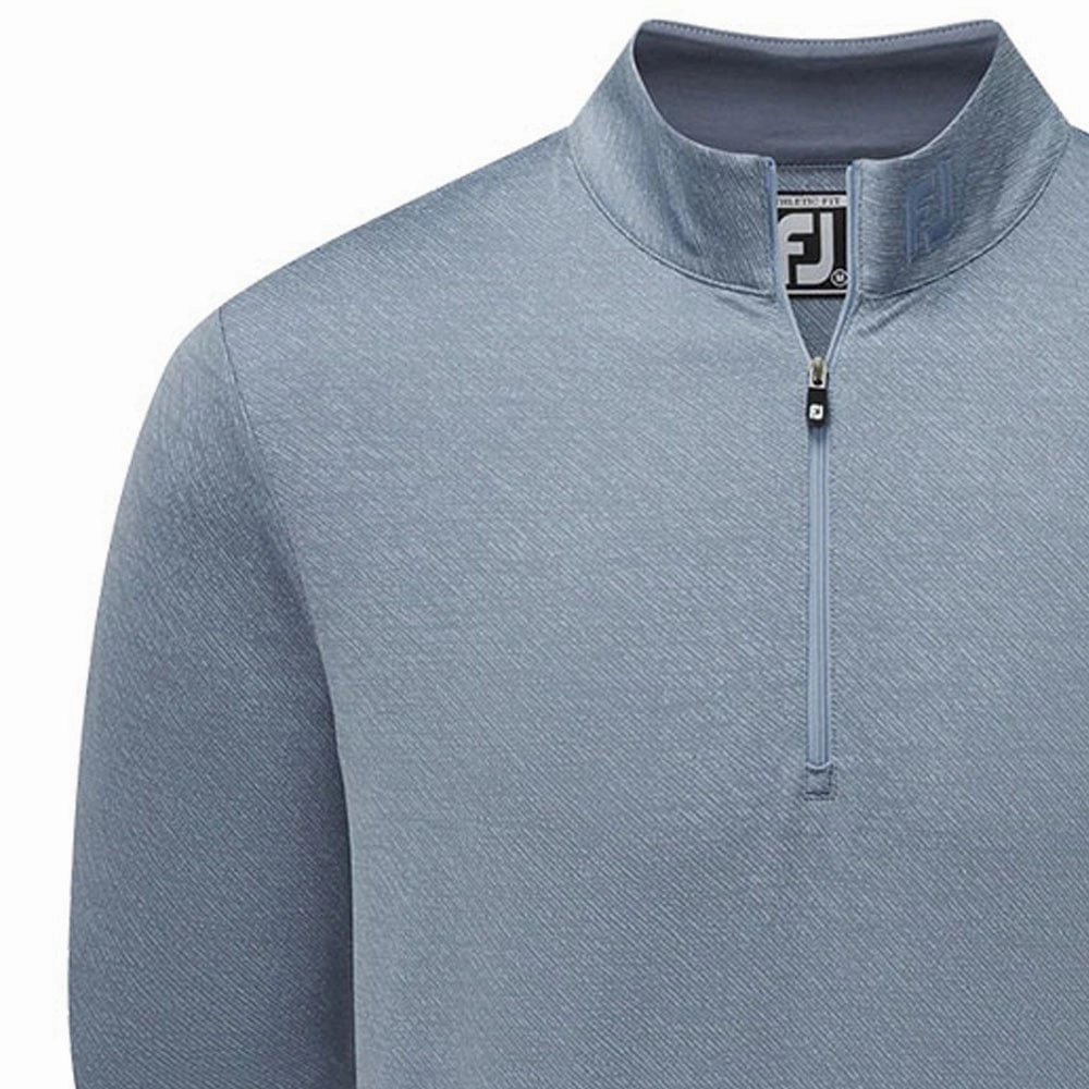 FootJoy Jacquard Texture Chill-Out Pullover - Bluestone anniversary wear product beach relaxation vibe