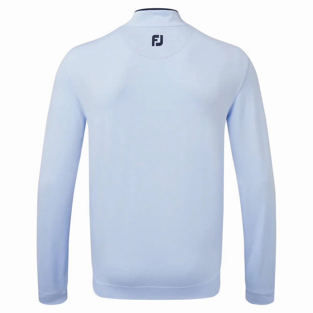 FootJoy Lightweight Microstripe Chill-Out - Sky/White/Navy product sock comfort