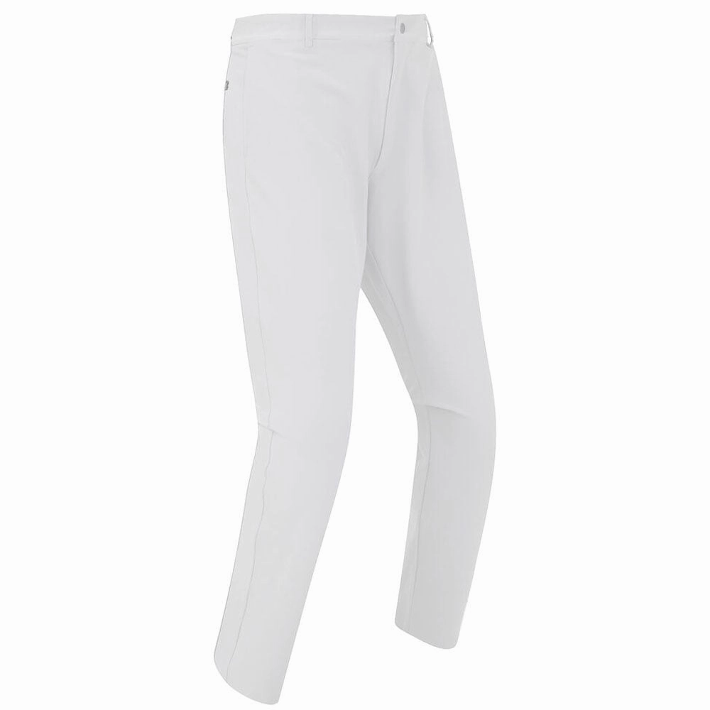 Rugged Fit FootJoy Lite Tapered Fit Trousers - White