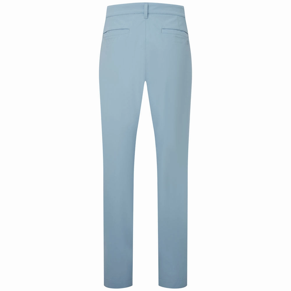 DoubleLayeredKnees Eco Friendly Dyeing FootJoy Par Golf Trousers - Blue Jay