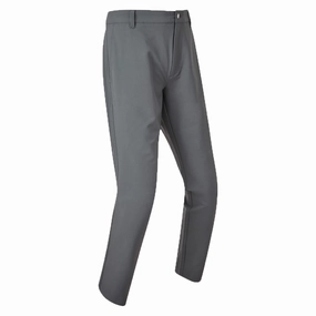 Double Stitched Footjoy Performance Slim Fit Trousers - Charcoal