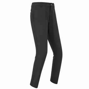 WindResistantMaterial Snag Free Fabric FootJoy Performance Tapered Fit Trousers - Black