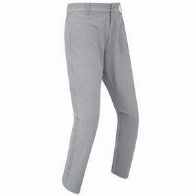 FootJoy Performance Tapered Fit Trousers - Grey Flexible Wear Comfort Layer Wear