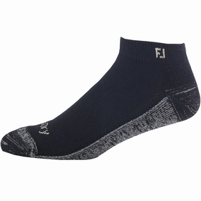 funny FootJoy ProDry Sport Socks - Black/Grey