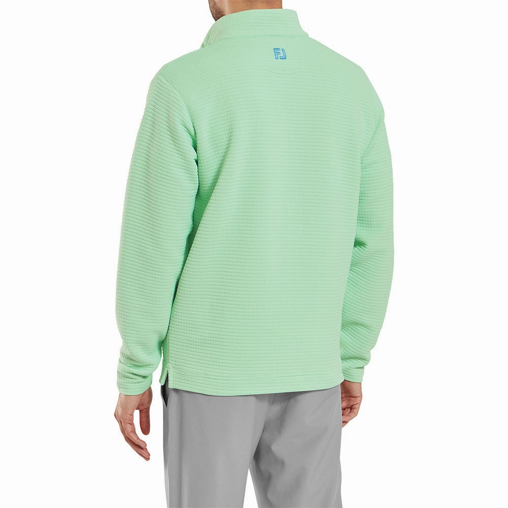 product budget friendly FootJoy Quilt Texture Chill-Out Pullover - Pistachio