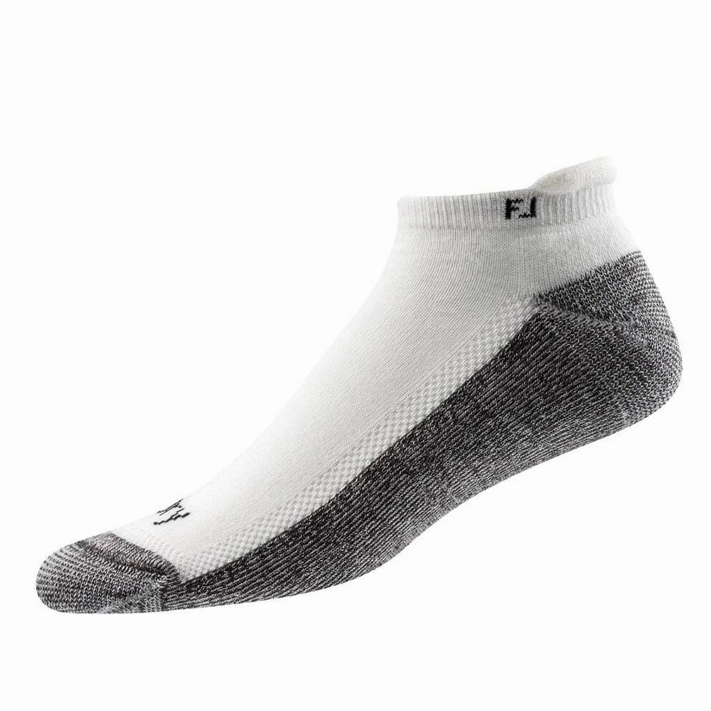 FootJoy Roll Tab Golf Socks - White Breathable Membrane