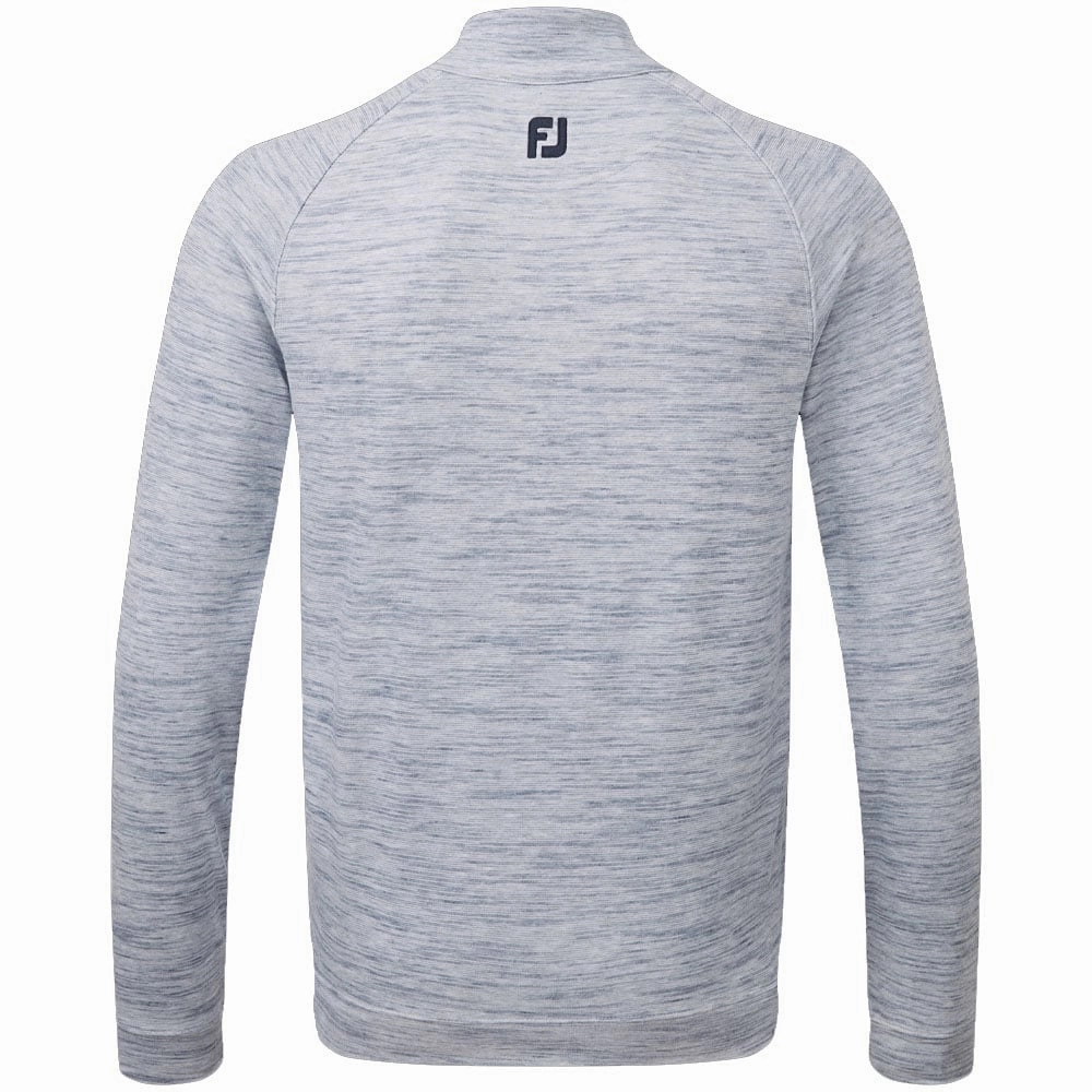 Weekend Bold FootJoy Space Dye Fleece Full Zip Mid Layer - Navy