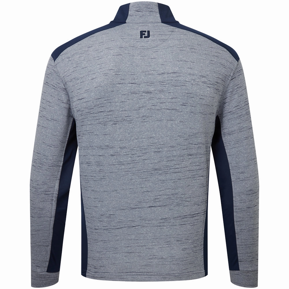 formal party Fashion Essential FootJoy Space Dye Thermal 1/4 Zip Chillout - Navy