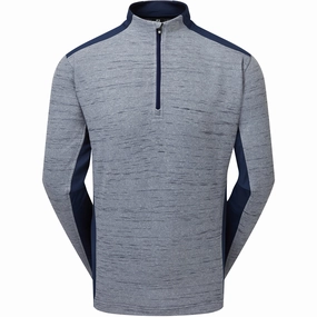 FootJoy Space Dye Thermal 1/4 Zip Chillout - Navy appropriate for hiking
