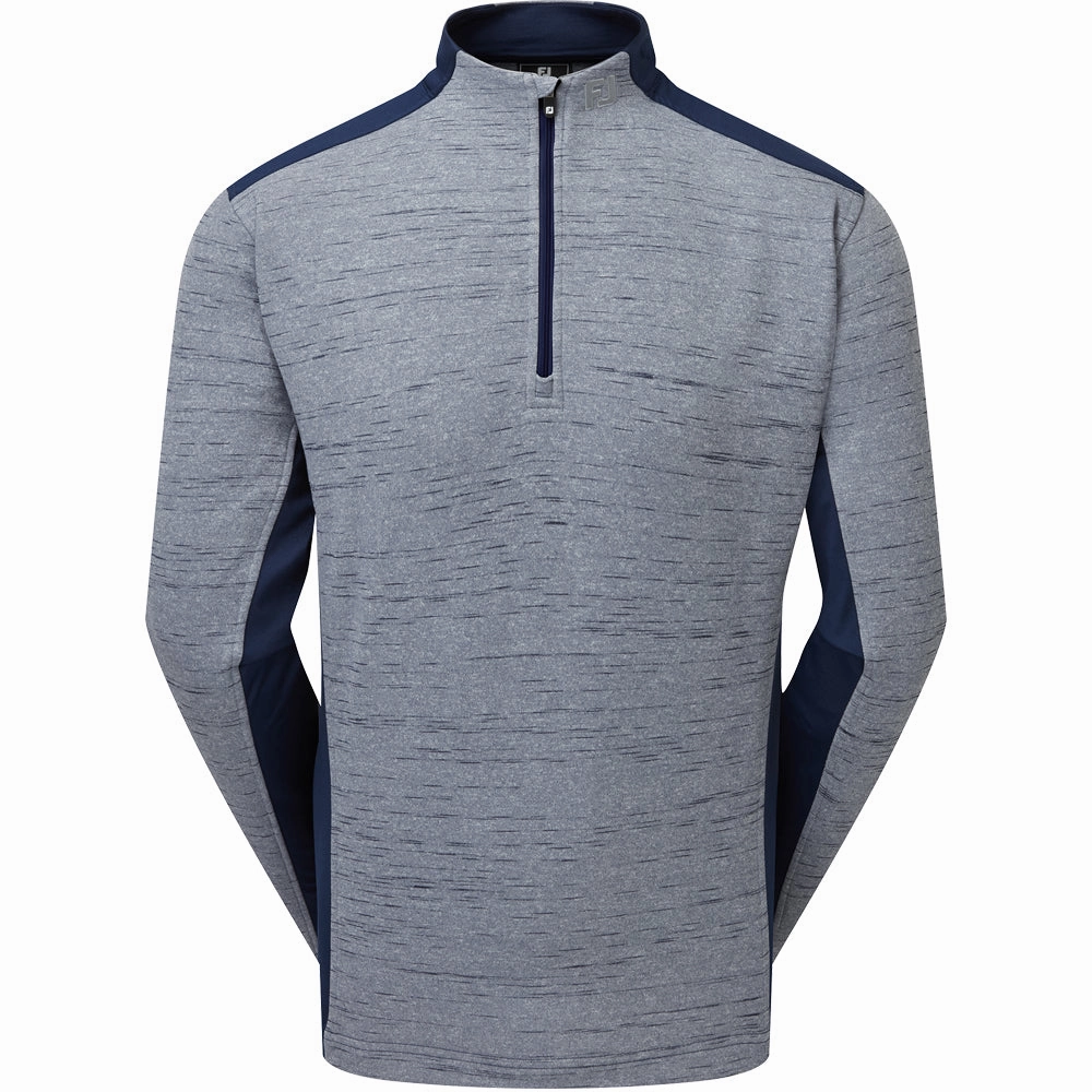 FootJoy Space Dye Thermal 1/4 Zip Chillout - Navy appropriate for hiking