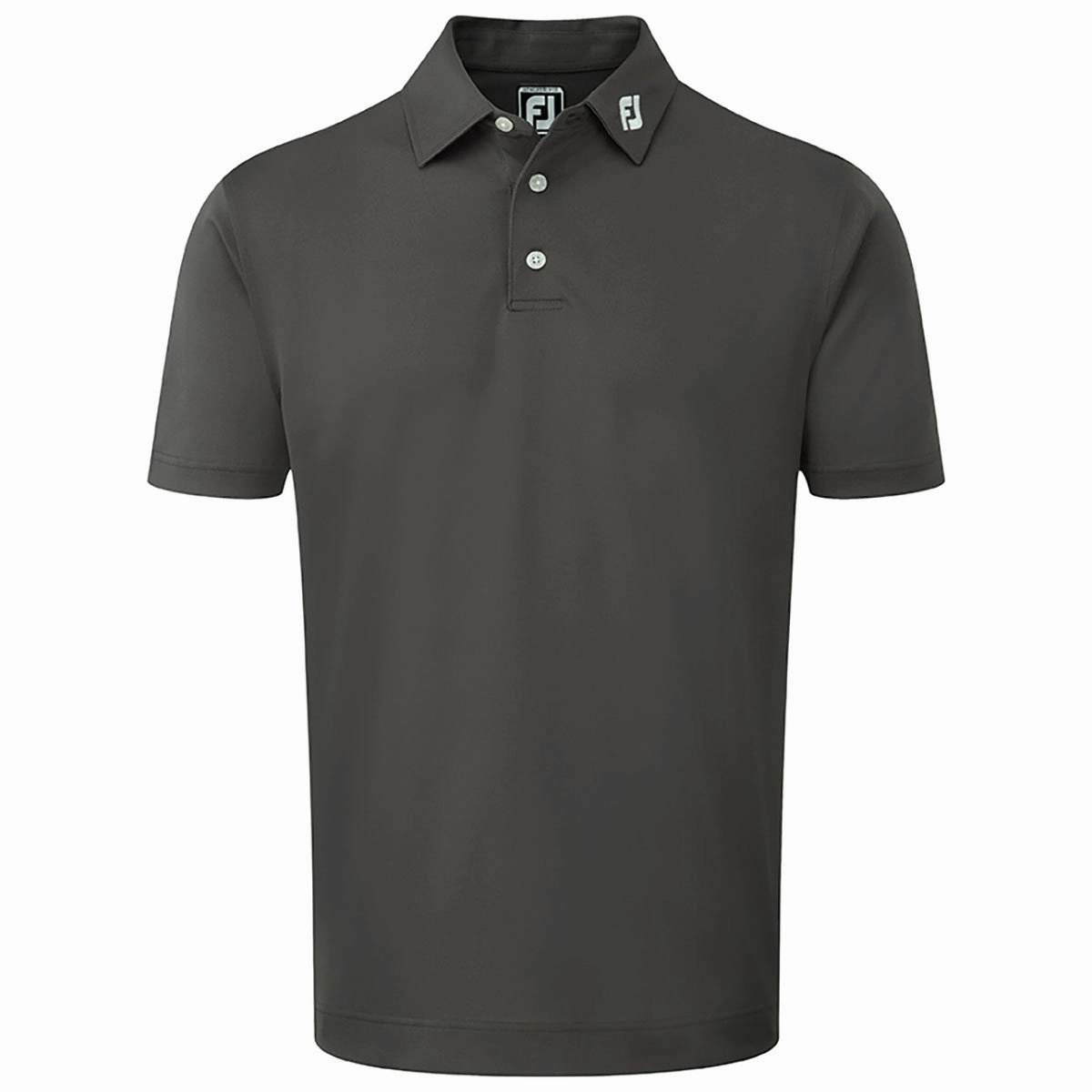 MinimalistDesign Stylish Look FootJoy Stretch Pique Solid Athletic Polo Shirt - Charcoal