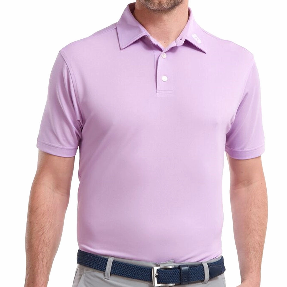 polo neck Easy Look FootJoy Stretch Pique Solid Colour Polo Shirt - Lavender
