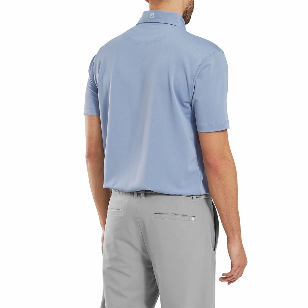 FootJoy Stretch Pique Solid Polo Shirt - Blue Jay Soft and Cozy