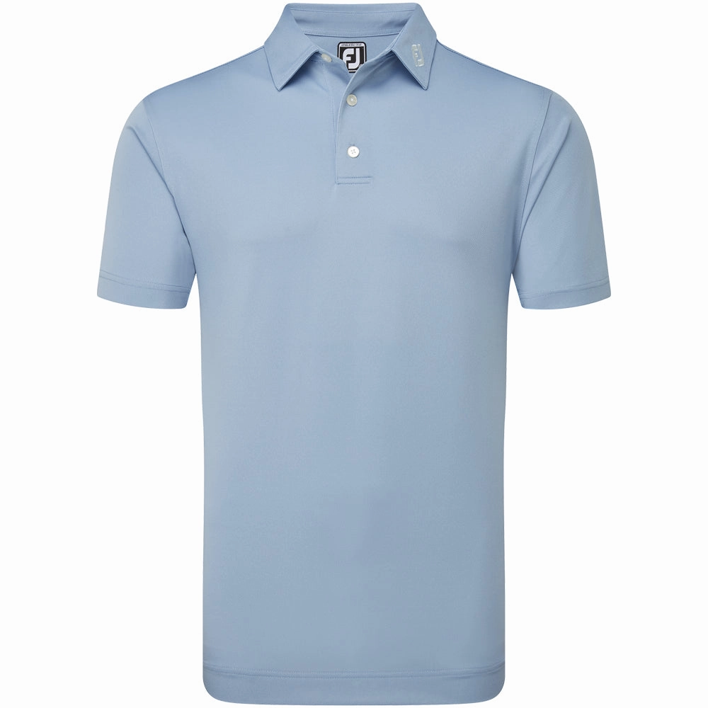 FootJoy Stretch Pique Solid Polo Shirt - Storm Chic Vibe Streetwear attitude