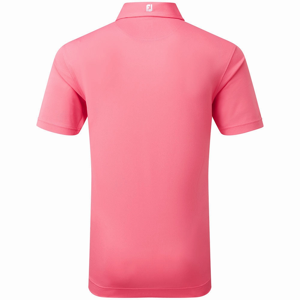 Streetwear attitude men's clothing FootJoy Stretch Pique Solid Polo Shirt - Watermelon