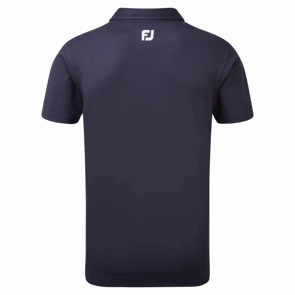 Fresh Look FootJoy Stretch Pique with Vintage Floral Trim - Navy
