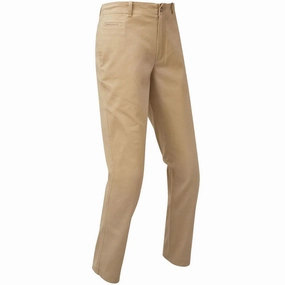 Practical Fit FootJoy Tapered Fit Chino Trousers - Tan