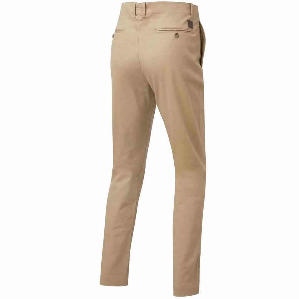 FootJoy Tapered Fit Chino Trousers - Tan Tapered Look