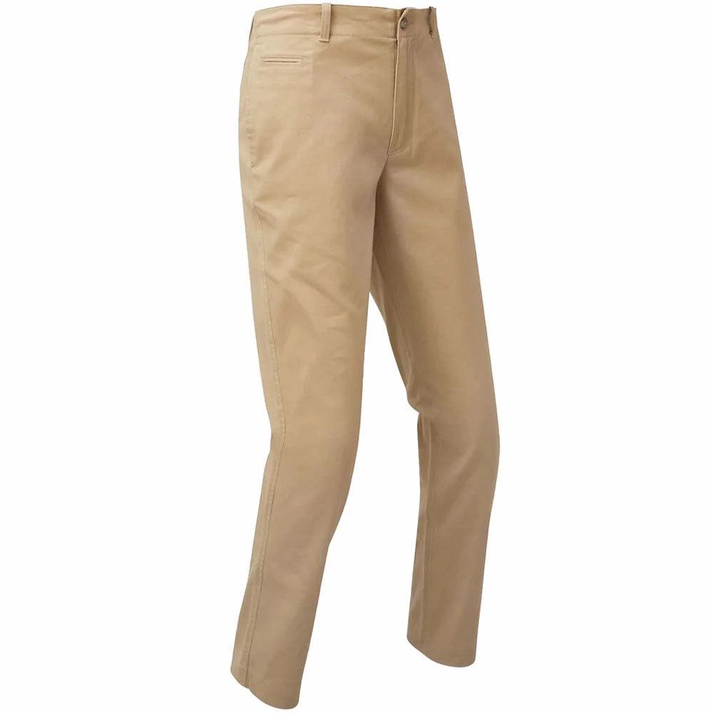 Practical Fit FootJoy Tapered Fit Chino Trousers - Tan