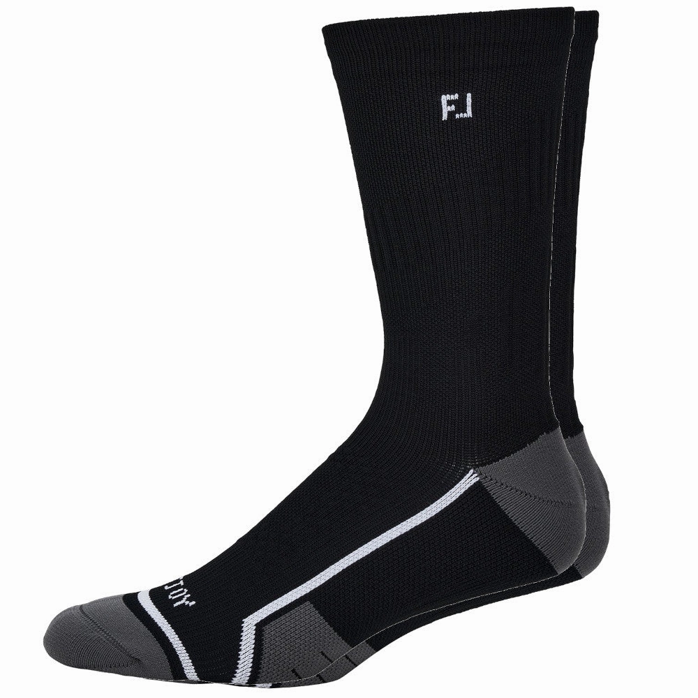 FootJoy Tech D.R.Y. Crew Socks - Black Mandible ankle strap sandals