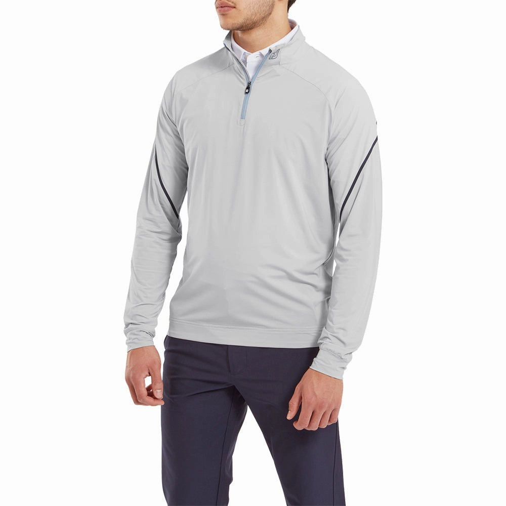 Floral Print All Purpose Layer FootJoy Tech Midlayer - Grey Cliff