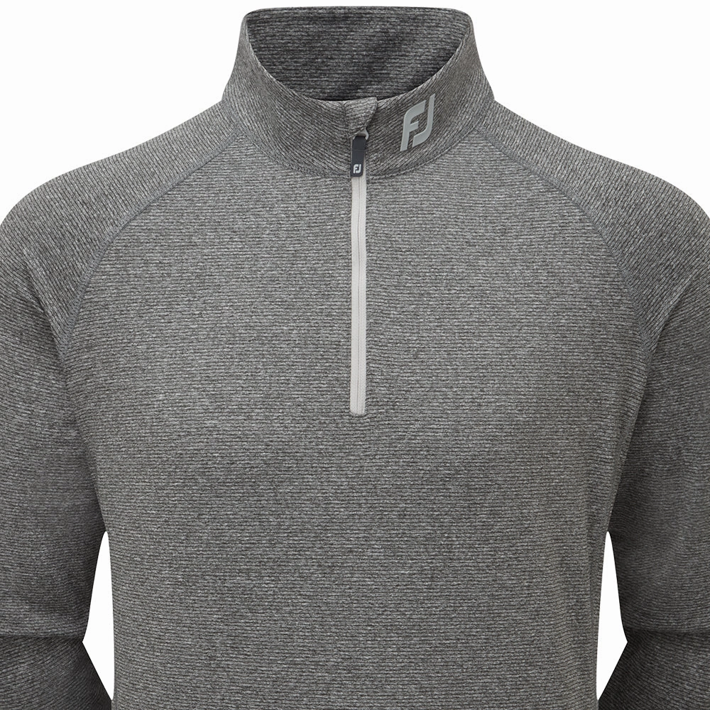 FootJoy ThermoSeries Brushed Back Midlayer - Black Outdoor Essential Fashion Essential