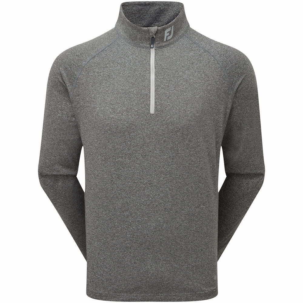 Minimal Fit FootJoy ThermoSeries Brushed Back Midlayer - Black