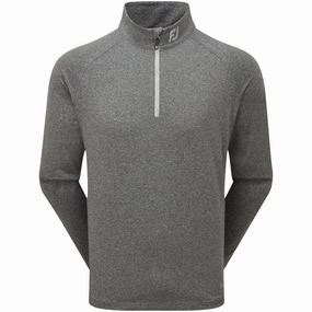 Minimal Fit FootJoy ThermoSeries Brushed Back Midlayer - Black