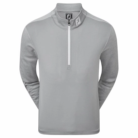 FootJoy Tonal Heather Chill-Out Sweater - Grey Comfy Essentials Active Wearable