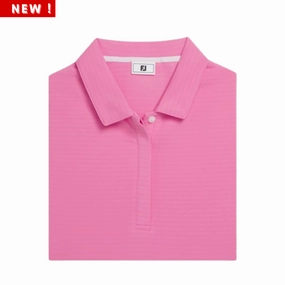 FootJoy Womens Jacquard Polo Athletic Comfort Fashionable Layers
