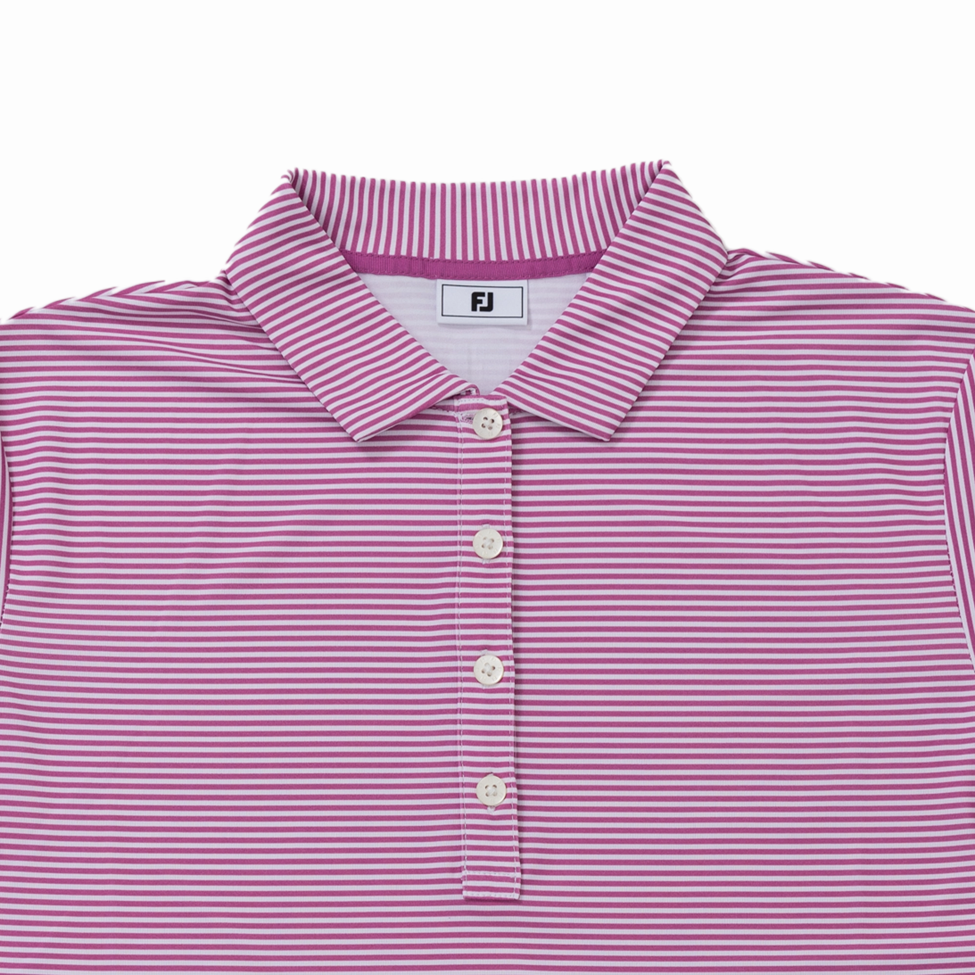 Breathable mesh lining Weekend Wear FootJoy Womens Striped Polo