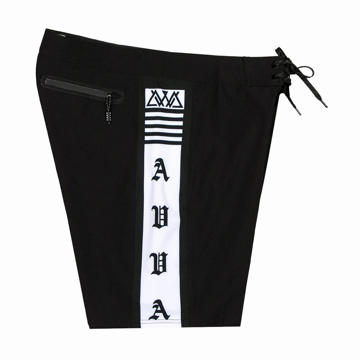 AVVA KOA 2.0 19in Boardshorts - Black Tagless Labeling Breathable wear