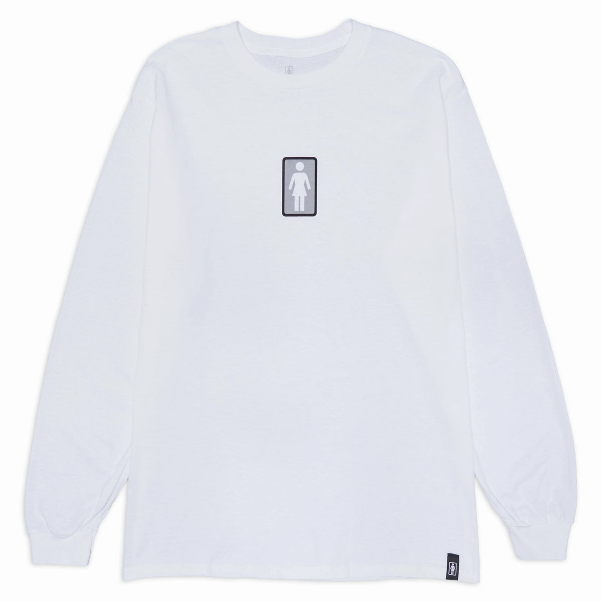 light layering Girl Classic OG Long Sleeve T-Shirt - White