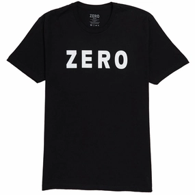 Flexible Neckline Zero Army T-Shirt - Black