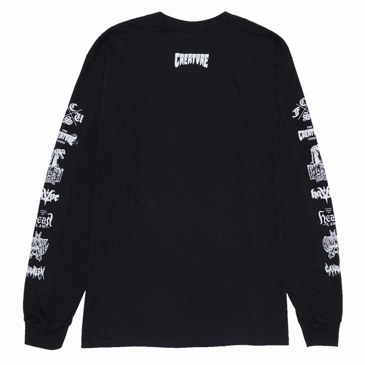 Creature Resurrection XX Long Sleeve T-Shirt - Black Trendy Basics