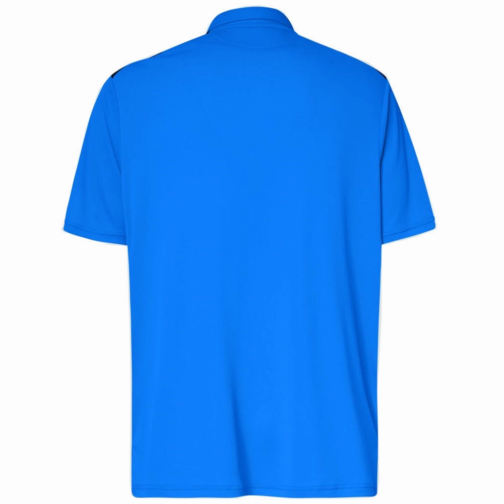 Circular Knit Construction Oakley Divisional Colour Block Polo Shirt - Ozone