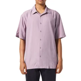 Former Vivian Herringbone Shirt - Mauve Tailored Fit