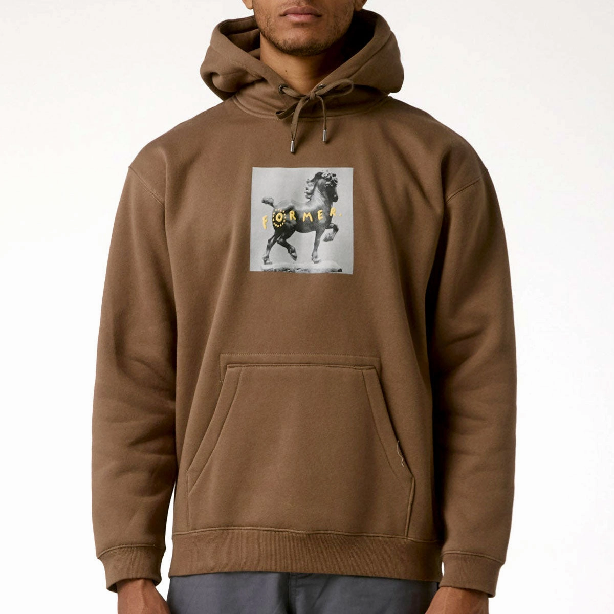 Former Daring Hoodie - Taupe Lifestyle Mode