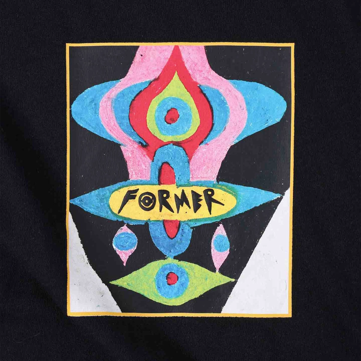 Former Droid Pastel T-Shirt - Black Oeko Tex Certified